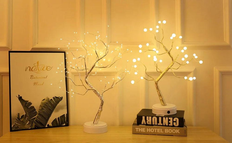 Luz Noturna LED Mini Árvore Bonsai