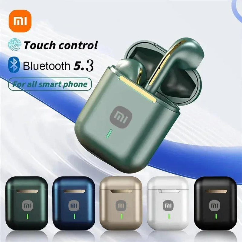 Fones de Ouvido Xiaomi J18 TWS Sem Fio com Cancelamento de Ruído e Microfone