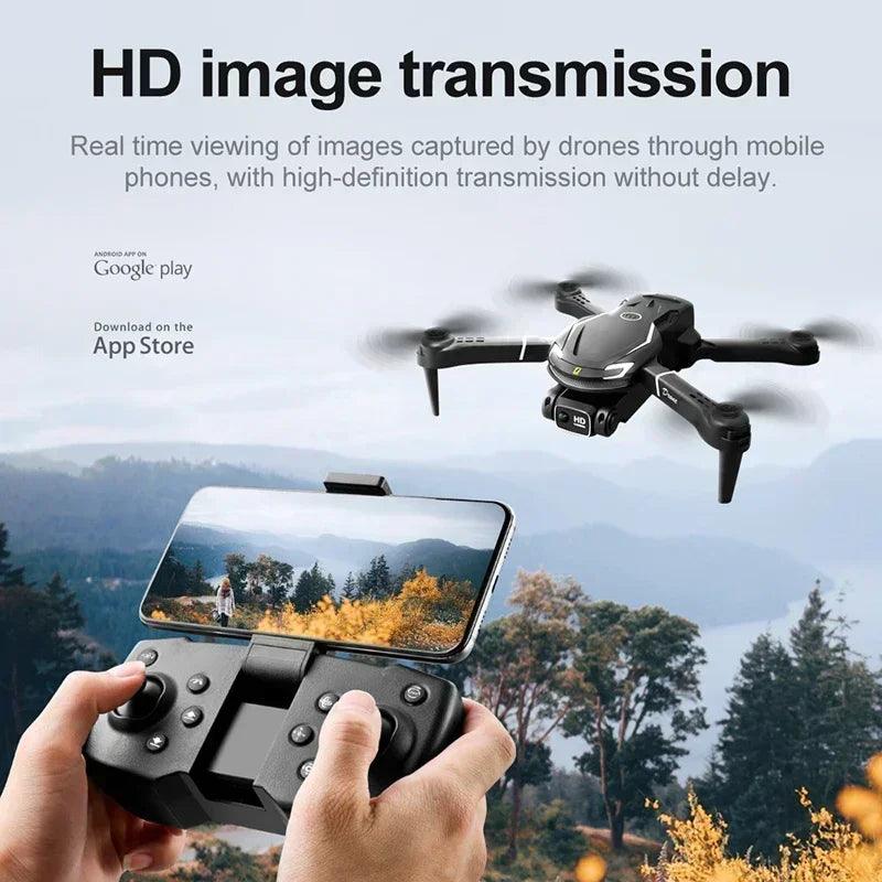 Mini Drone 8K Professional HD - quadricóptero com Controle Remoto e Câmera Dual