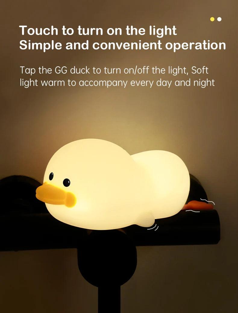 Luz Noturna Doudou Duck: Abajur Infantil