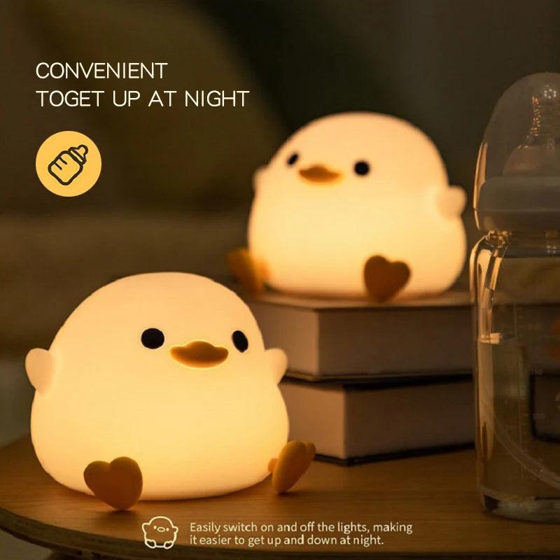 Luz Noturna Doudou Duck: Abajur Infantil